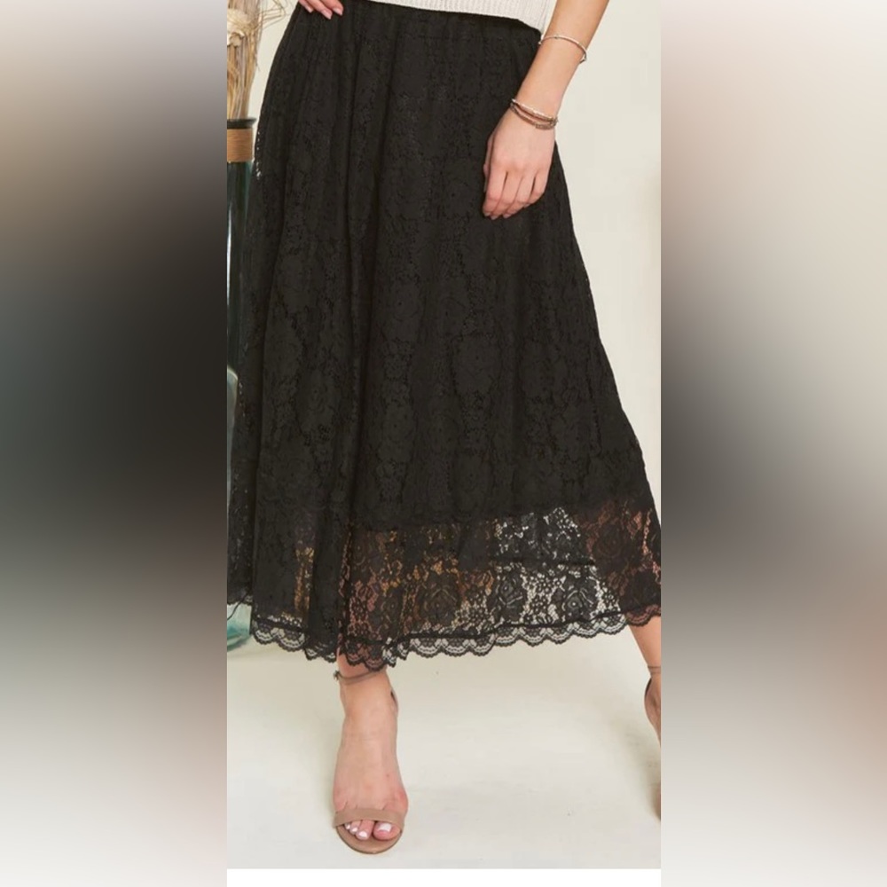 Lace Maxi Skirt - By Adora